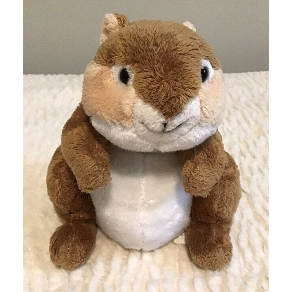 Ganz Webkinz Plush Chipmunk Squirrel Striped Back Stuffed Animal Toy No Code 217